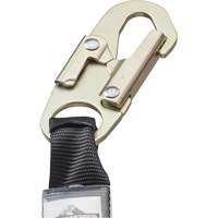 SA-55522-4 PVC-Coated Shock Absorbing Lanyard, 4', Form Hook Center, Snap Hook Leg Ends, Galvanized Steel We Share Industrial Supply