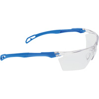 Lunettes de s&eacute;curit&eacute; UV-AF d&eacute;tectable par m&eacute;tal/rayons X Dominator s&eacute;rie DM3-MD, Lentille Transparent, Antibu&eacute;e, ANSI Z87+/R&eacute;pond ou surpasse la norme CSA Z94.3 We Share Industrial Supply