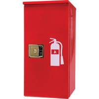Armoires ext&eacute;rieures robustes pour extincteurs, 14" la x 28" h x 10" p We Share Industrial Supply