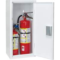 Armoire int&eacute;rieur pour extincteur, 12" la x 26" h x 9" p We Share Industrial Supply