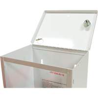 Light-Duty Fire Extinguisher Cabinet, 8" W x 22" H x 6" D We Share Industrial Supply