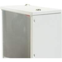 Light-Duty Fire Extinguisher Cabinet, 10" W x 24" H x 6" D We Share Industrial Supply