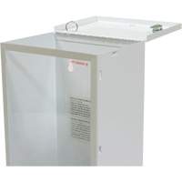 Light-Duty Fire Extinguisher Cabinet, 10" W x 24" H x 6" D We Share Industrial Supply