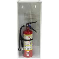 Light-Duty Fire Extinguisher Cabinet, 10" W x 24" H x 6" D We Share Industrial Supply