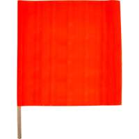 Traffic Safety Flag, Mesh, With Handle We Share Industrial Supply