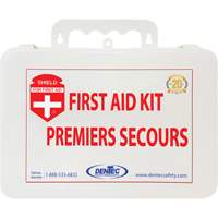 Shield First Aid Kit, Meets/Exceeds CSA Z1220-24 Type 2 Low-Risk Environment, Small (2-25 Workers) We Share Industrial Supply