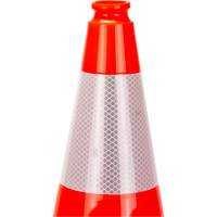 Premium Traffic Cone, 18", Orange, 6" Reflective Collar(s) We Share Industrial Supply