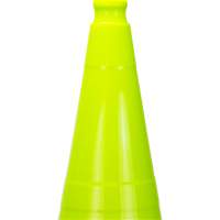Premium Traffic Cone, 28", Lime Green We Share Industrial Supply