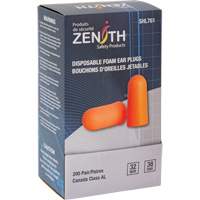 Foam Earplugs, Pair - Polybag We Share Industrial Supply