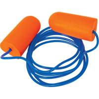 Foam Earplugs, Pair - Polybag, Corded We Share Industrial Supply