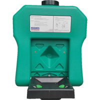 Poste de douche oculaire portable autonome, Aliment&eacute; par gravit&eacute;, Capacit&eacute; 16 gal., Conformit&eacute; ANSI Z358.1 We Share Industrial Supply