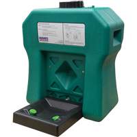 Poste de douche oculaire portable autonome, Aliment&eacute; par gravit&eacute;, Capacit&eacute; 16 gal., Conformit&eacute; ANSI Z358.1 We Share Industrial Supply