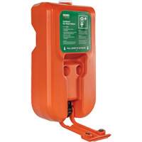 Poste de douche oculaire portable autonome, Aliment&eacute; par gravit&eacute;, Capacit&eacute; 10 gal., Conformit&eacute; ANSI Z358.1 We Share Industrial Supply