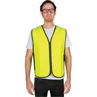 Evaporative Cooling Vest, Medium, High Visibility Lime-Yellow We Share Industrial Supply