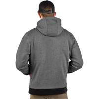 M12 Heated Hoodie (Jacket Only), Men's, Medium, Grey, Poly-Cotton We Share Industrial Supply