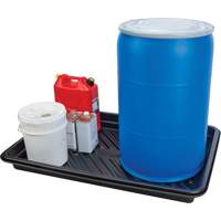 Spill Tray, 30" L x 48" W x 4.5" H, 30 US gal. Spill Capacity We Share Industrial Supply