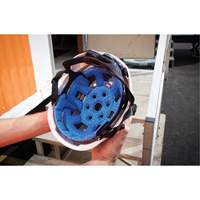 BOLT Safety Helmet Cooling Liner, Blue We Share Industrial Supply