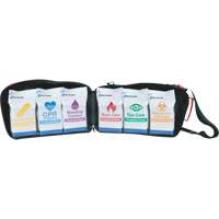 Trousse de premiers soins pour intervention d'urgence, Sac en nylon We Share Industrial Supply