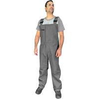 CoreMAX FR Bib Overall, Small, Grey We Share Industrial Supply