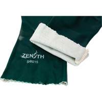 Double Dipped Green Gloves, 14" L, PVC, Cotton Jersey Inner Lining, 70-mil We Share Industrial Supply