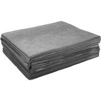 Feuilles absorbantes souffl&eacute;es, Universel, 15" x 19", 8 gal. d'absorption We Share Industrial Supply