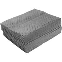 Feuilles absorbantes li&eacute;es, Universel, 15" x 19", 8 gal. d'absorption We Share Industrial Supply