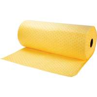 Rouleaux absorbants li&eacute;es, Poids moyen, 150' lo x 30" la, Absorption 16 gal. We Share Industrial Supply