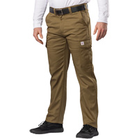 Big Flex Cargo Pants, Poly-Cotton/Spandex, Military Olive Green, Size 28 We Share Industrial Supply