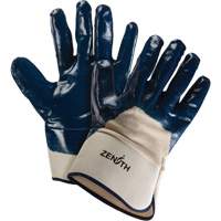 Gants &agrave; poignet de s&eacute;curit&eacute; de poids lourd, 11/2T-Grand, R&ecirc;vetement Nitrile, Enveloppe en Coton We Share Industrial Supply