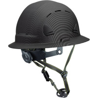 Fibre Metal Climbing Style Helmet with Full Brim, Meets CSA Type 2, Ratchet Suspension, Vented We Share Industrial Supply