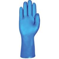 Gants r&eacute;sistants aux produits chimiques bleus pour usage moyen AlphaTec 37-501, Taille 7, 13" lo, Nitrile, 16,5-mil We Share Industrial Supply