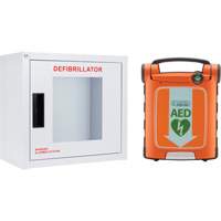 Trousse DEA Powerheart G5 avec armoire, Automatique, Bilingue, Classe 3 We Share Industrial Supply