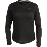 FREEFLEX Long-Sleeve Hybrid T-Shirt, Women's, X-Small, Black We Share Industrial Supply