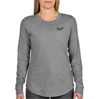 FREEFLEX Long-Sleeve Hybrid T-Shirt, Women's, X-Small, Grey We Share Industrial Supply