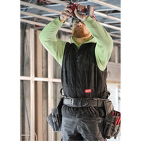 FREEFLEX Lightweight Insulated Vest, Men's, Small, Black We Share Industrial Supply