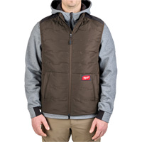 FREEFLEX Lightweight Insulated Vest, Men's, Small, Brown We Share Industrial Supply