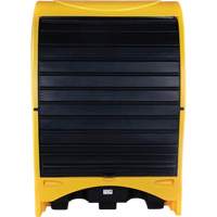 2-Drum Hard Cover Spill Pallet, 43.11" L x 61.61" W x 83.07" H, 1433 lbs. Load Capacity We Share Industrial Supply