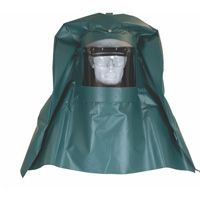 Cagoule anti-&eacute;claboussures chimiques et casquette rigide avec visi&egrave;re r&eacute;sistante aux produits chimiques We Share Industrial Supply