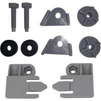 Jeu d'adaptateurs A3 gris pour casques &agrave; fentes We Share Industrial Supply