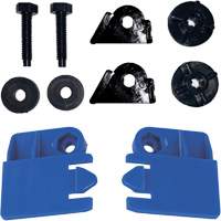 Jeu d'adaptateurs A4 bleu pour casques &agrave; fentes We Share Industrial Supply