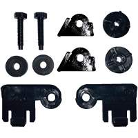 Jeu d'adaptateurs A5 noir pour casques &agrave; fentes We Share Industrial Supply