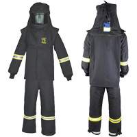 Ensemble de manteau contre l'arc &eacute;lectrique TCG moyen, 75 cal/cm² We Share Industrial Supply