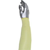 Manchette r&eacute;sistante &agrave; la coupe &agrave; pli unique Kut Gard, Aramide/ATA, 10", ASTM ANSI niveau A4, Jaune We Share Industrial Supply