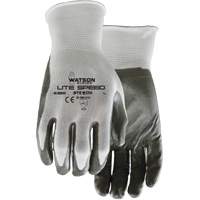 389 Stealth Lite Speed Gloves, X-Small, Nitrile Coating, Polyester Shell We Share Industrial Supply