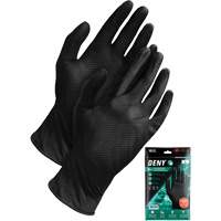Gants jetables Deny, Petit, Nitrile, 6 mils, Sans poudre, Noir We Share Industrial Supply