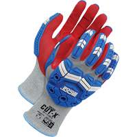 Gants antichocs r&eacute;sistants &agrave; la coupe pour &eacute;crans tactiles Cut-X, 6, Paume en Mousse de nitrile, Poignet &eacute;lastique We Share Industrial Supply