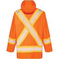 Imperm&eacute;able R804 Hurricane, Petit, Orange haute visibilit&eacute; We Share Industrial Supply