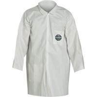 Sarrau de laboratoire ProShield 50, Microporeux, Blanc, Petit We Share Industrial Supply