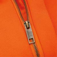 Heavyweight Safety Hoodie, Women's, X-Small, High Visibility Orange We Share Industrial Supply