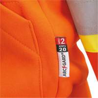 Heavyweight Safety Hoodie, Women's, X-Small, High Visibility Orange We Share Industrial Supply